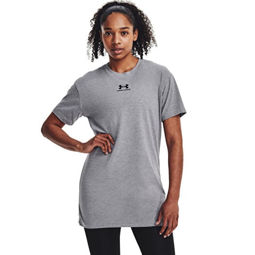 Tričko Under Armour W Extended Ss New Steel Light Heather