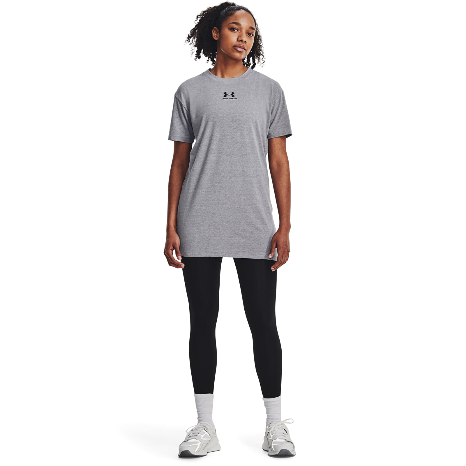 T-särgid Under Armour W Extended Ss New Steel Light Heather