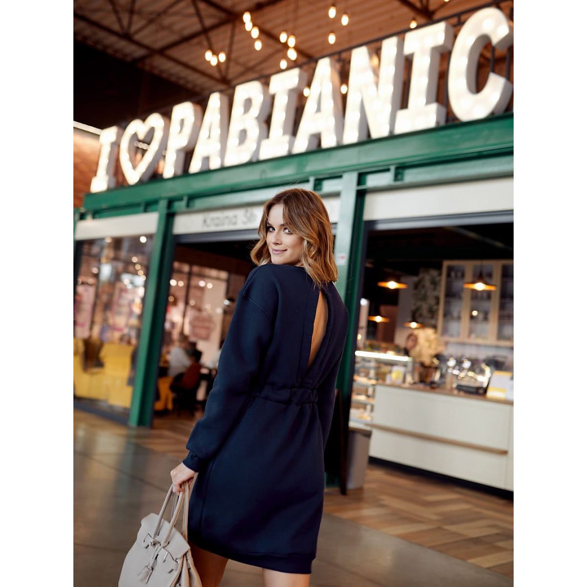 Vestido Fasardi model 184114 Navy