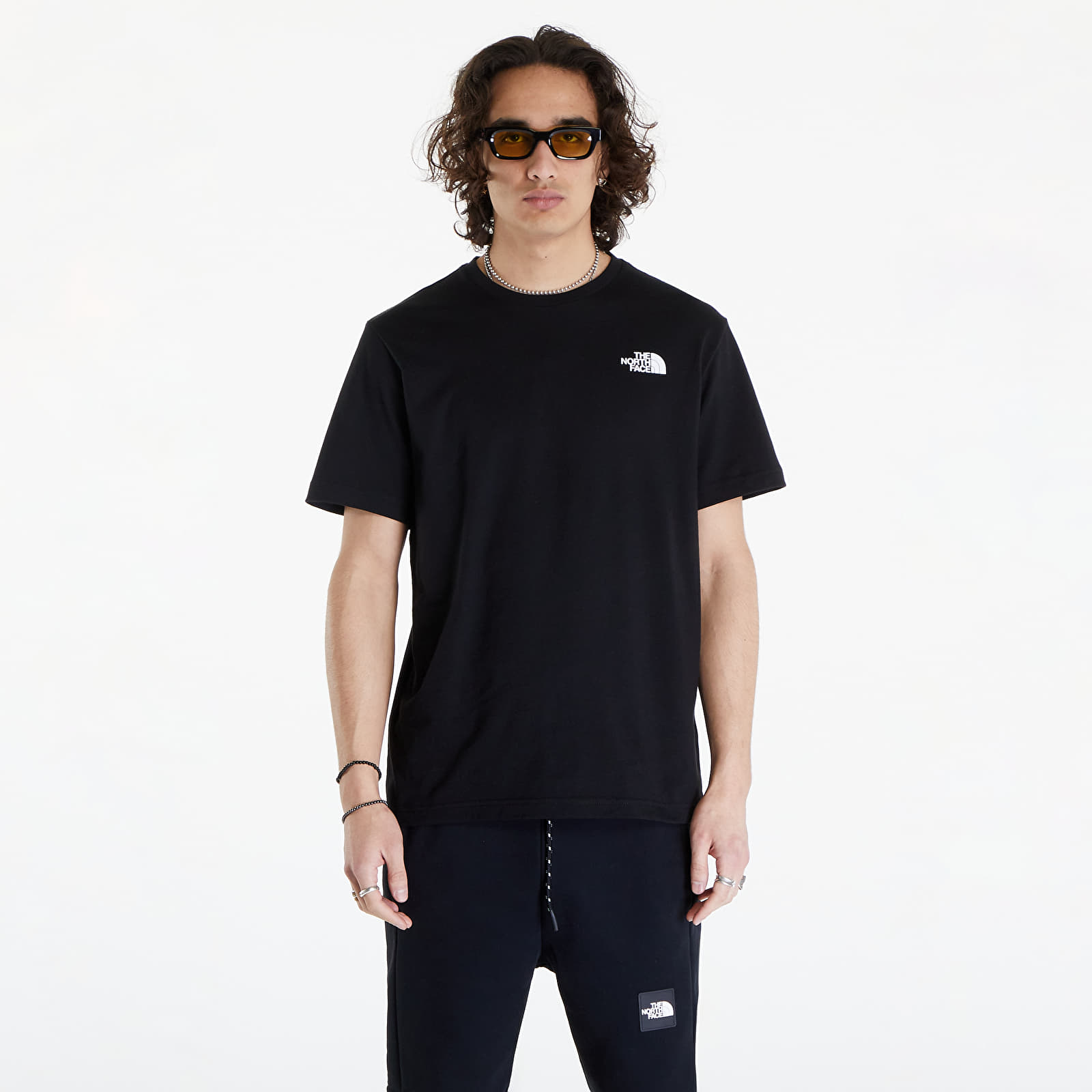 Trička The North Face Redbox Tee TNF Black/ Optic Emerald