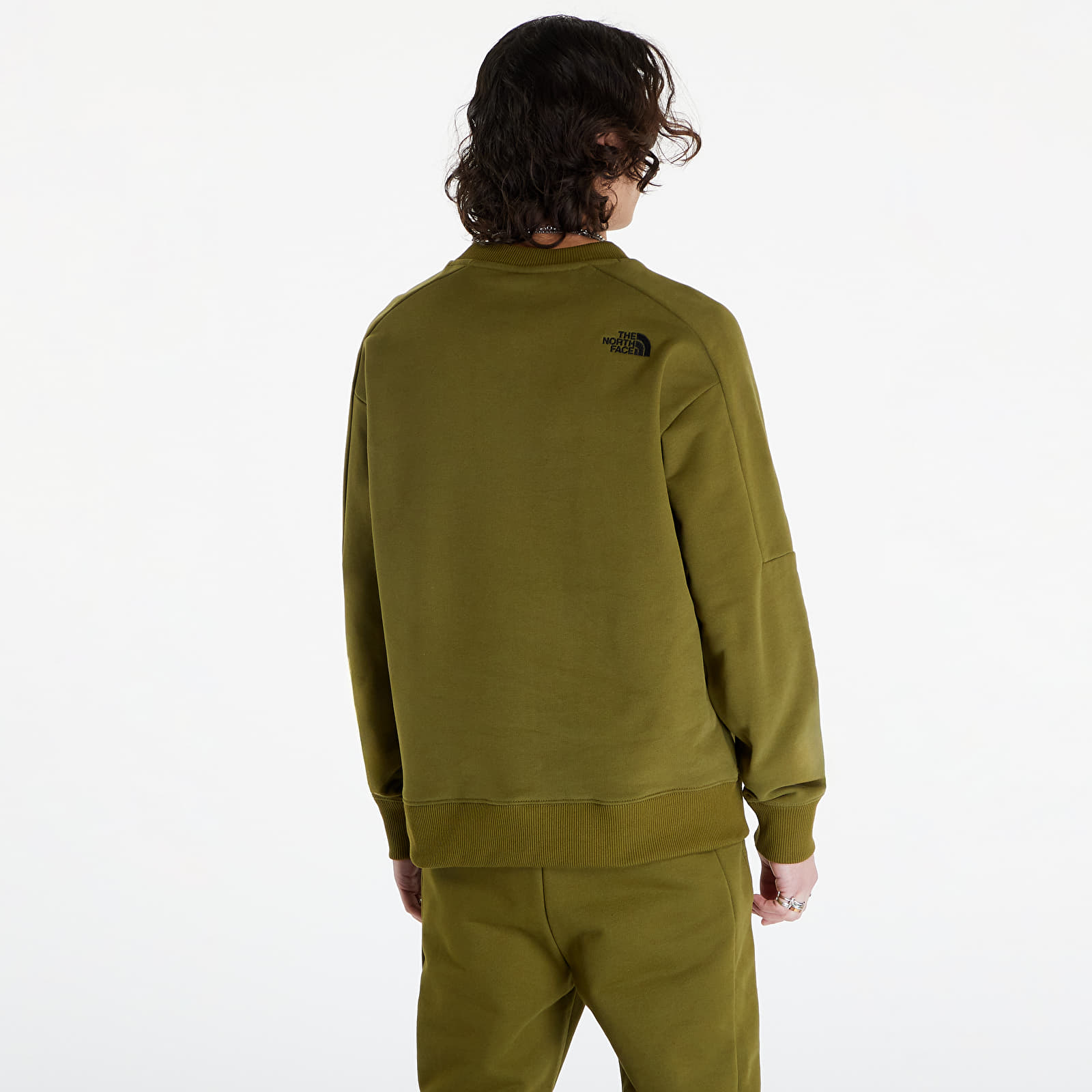 Mikiny The North Face The 489 Crewneck Sweatshirt UNISEX Forest Olive