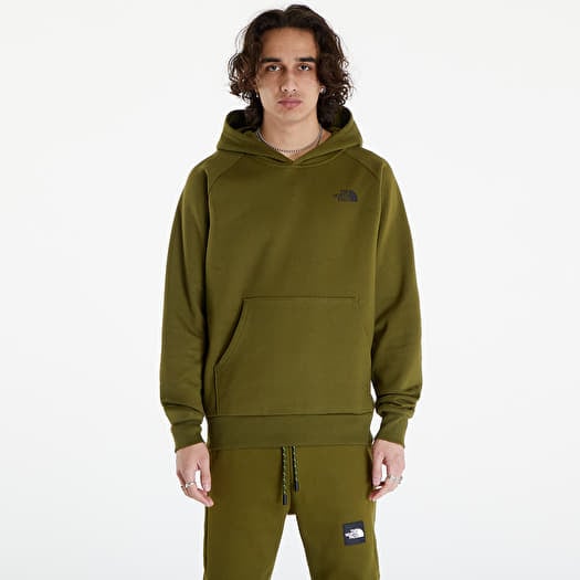 Red the north face hoodie online