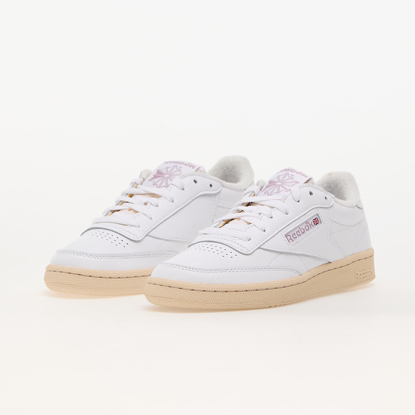 Women's sneakers and shoes Reebok Club C 85 Vintage Ftw White/ Chalk/ Infused Lilac