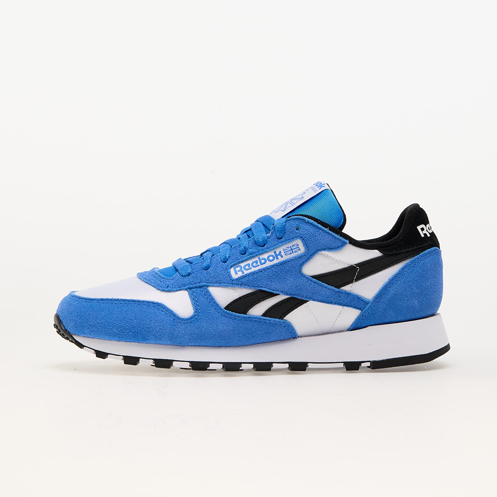 Turnschuhe und Schuhe für Männer Reebok Classic Leather Kinblu/ Core Black/ Ftw White