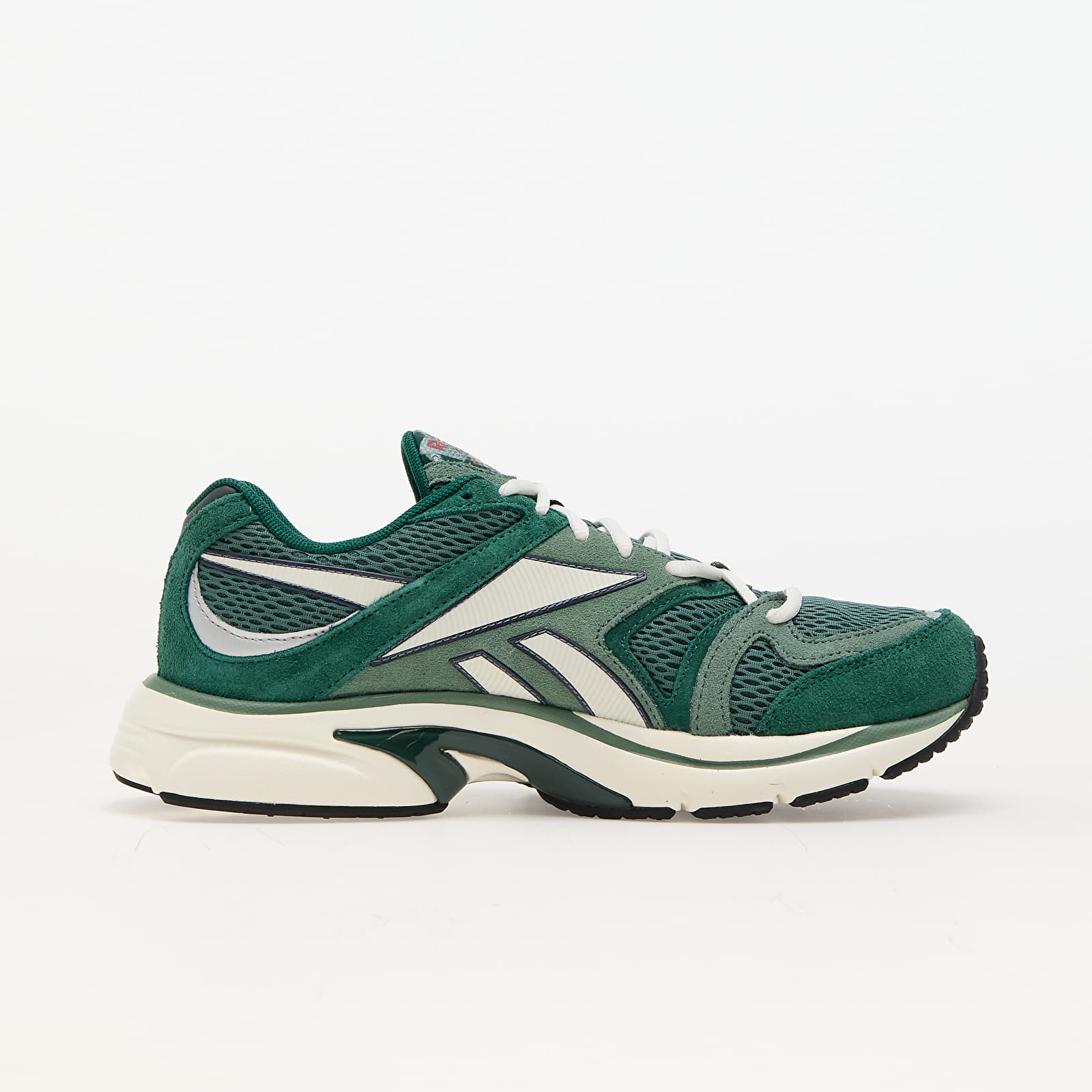 Men's sneakers and shoes Reebok Premier Road Plus VI Tregre/ Dark Green/ Chalk