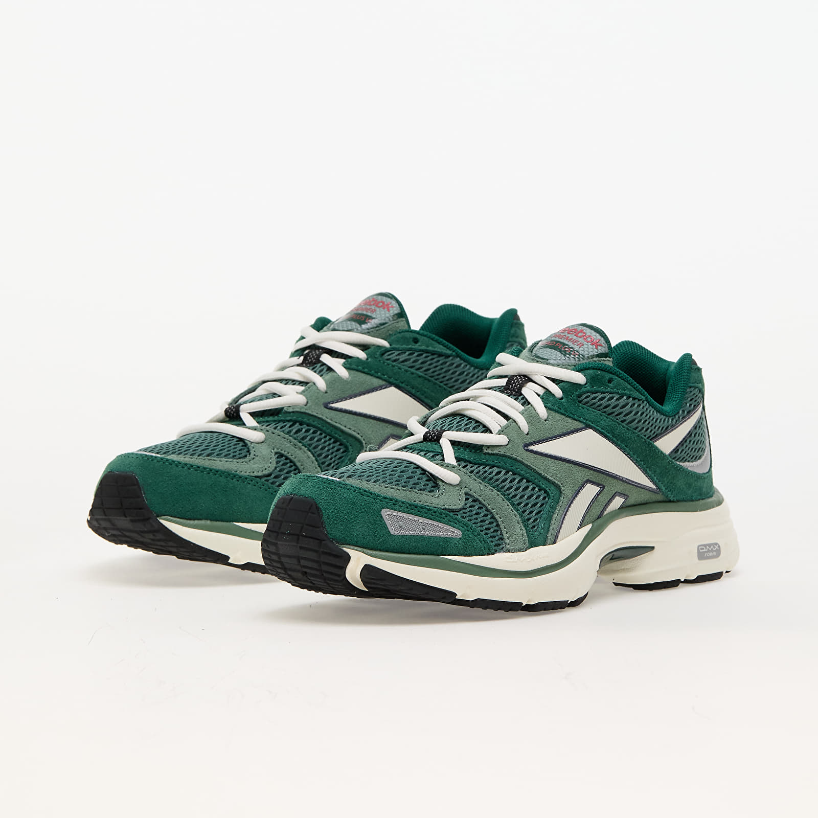 Men's sneakers and shoes Reebok Premier Road Plus VI Tregre/ Dark Green/ Chalk