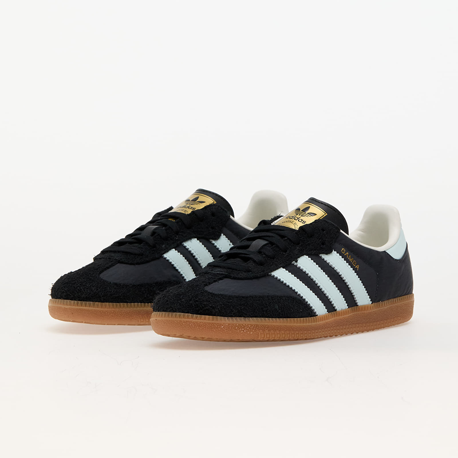 Damesschoenen adidas Samba Og W Carbon/ Almost Blue/ Core White