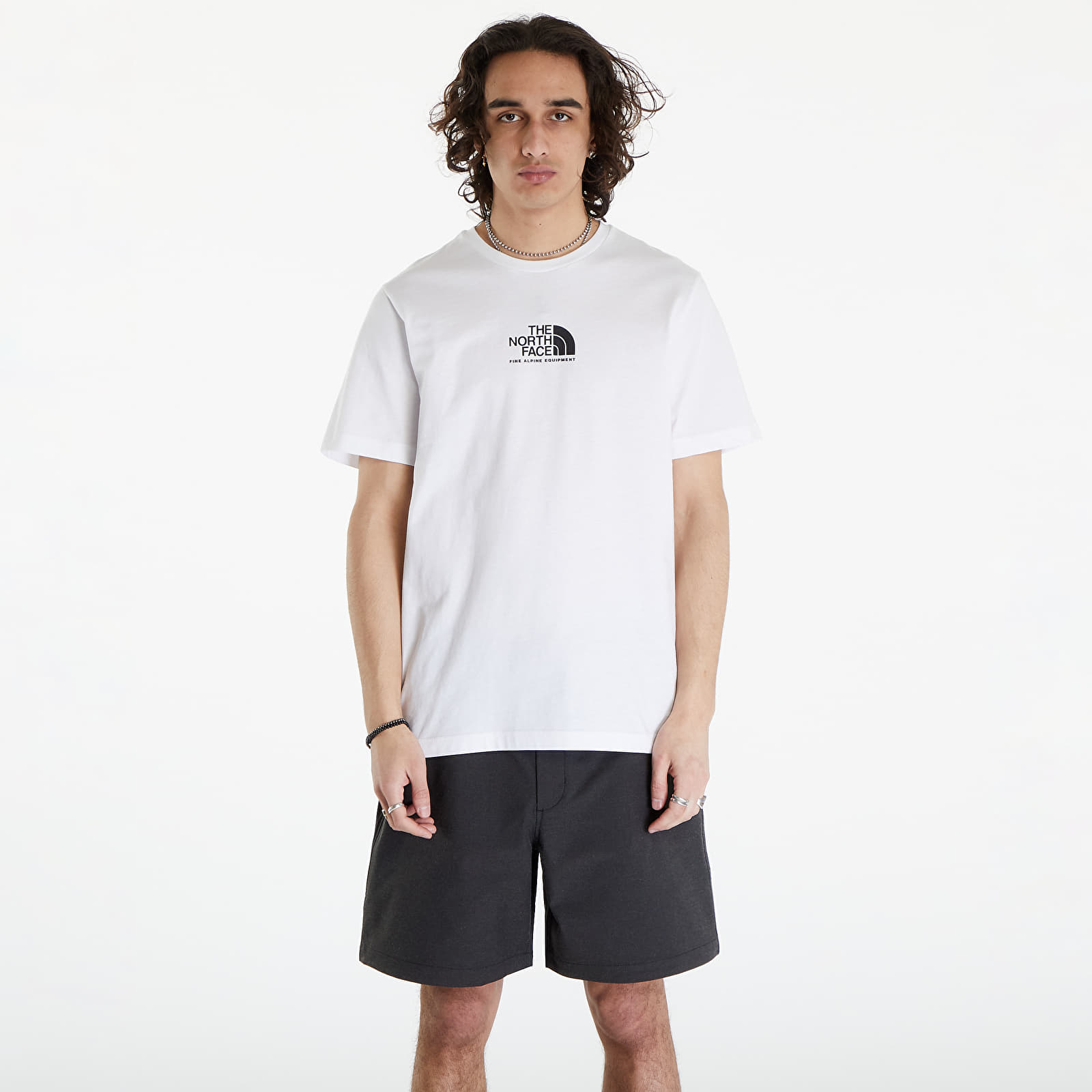 T-särgid The North Face Short Sleeve Fine Alp Equipment Tee TNF White