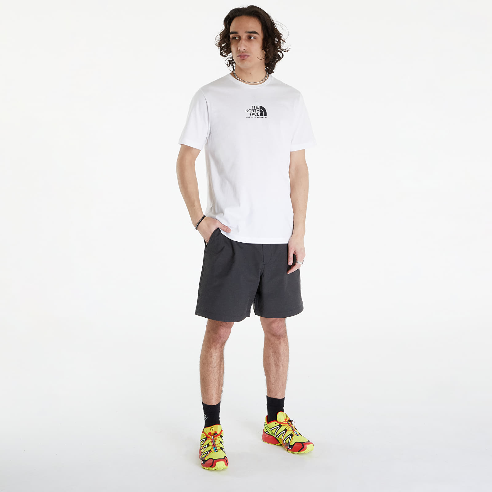 T-särgid The North Face Short Sleeve Fine Alp Equipment Tee TNF White