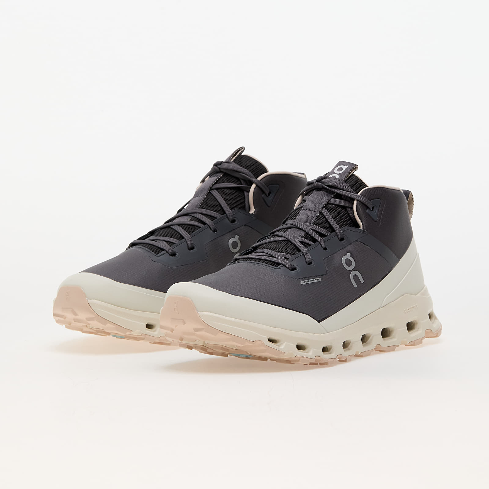 Herenschoenen On M Cloudroam Waterproof Eclipse/ Cream