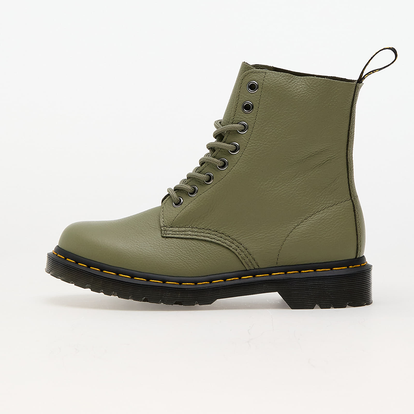 Joggesko og sko for kvinner Dr. Martens 1460 Pascal Muted Olive Virginia