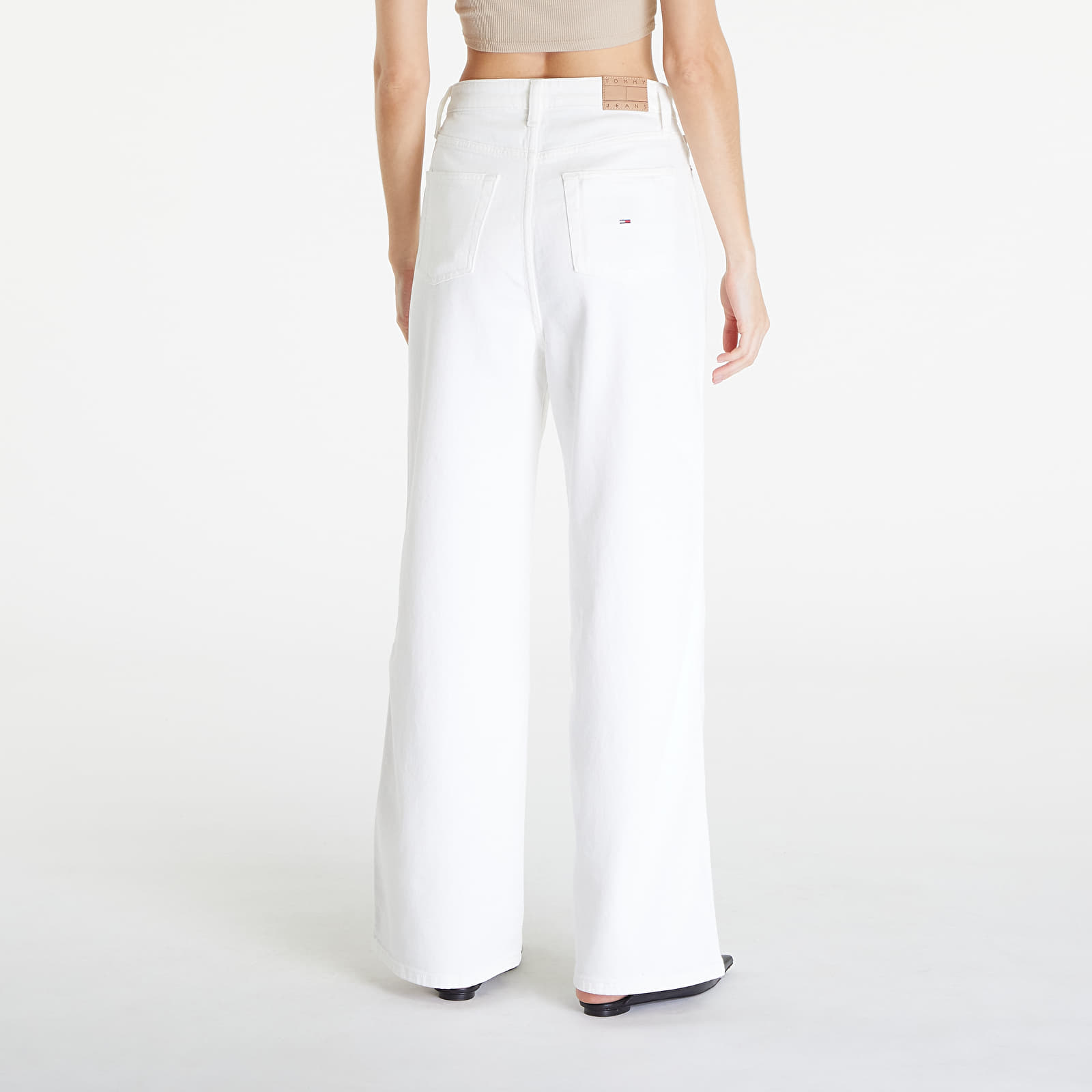 Jeans Tommy Jeans Gmd Claire High Rise Wide Jeans White