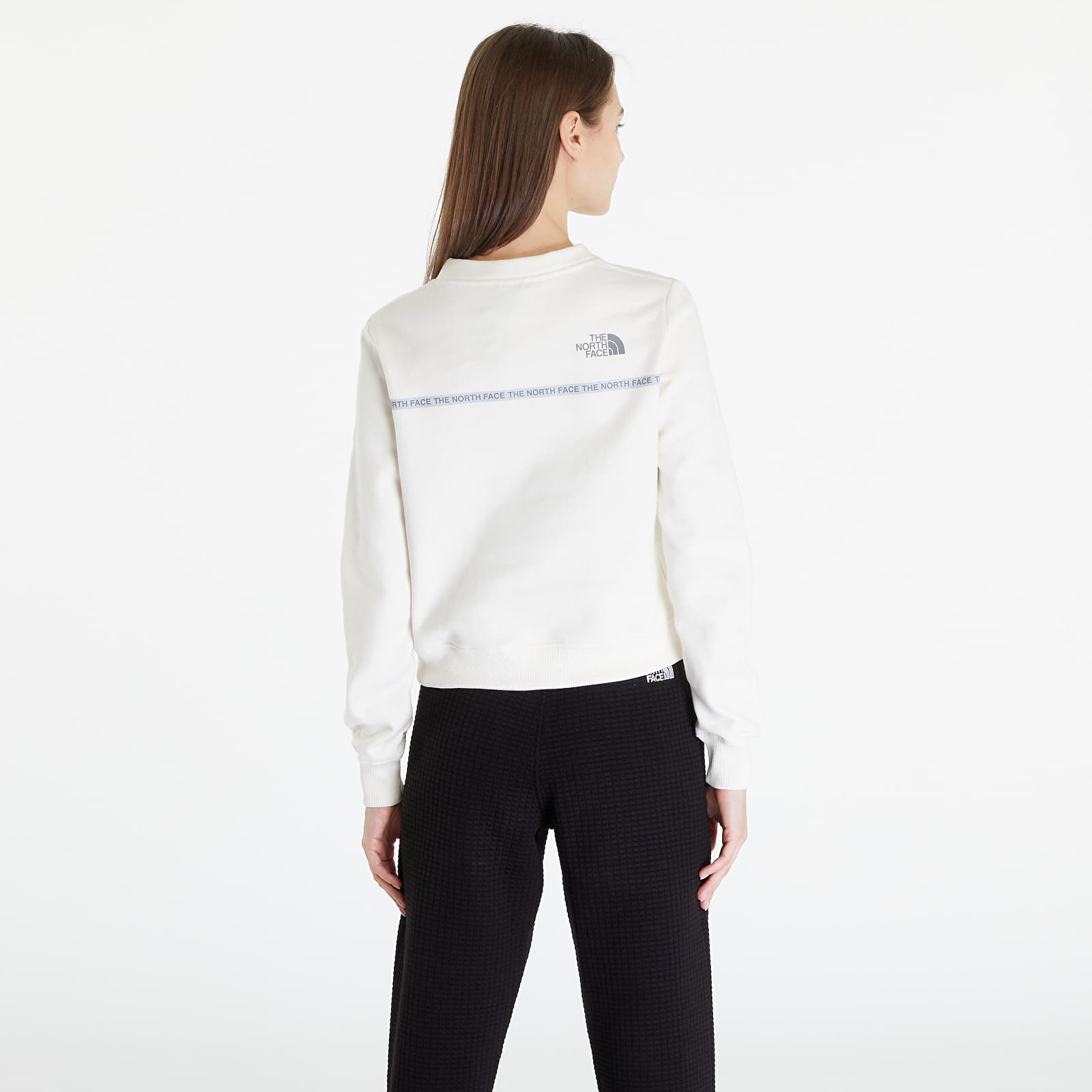 Kapuutsikud ja kampsunid The North Face Zumu Crewneck Sweatshirt White Dune