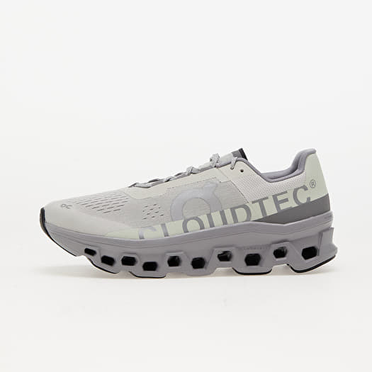 On M Cloudmonster Ice/ Alloy
