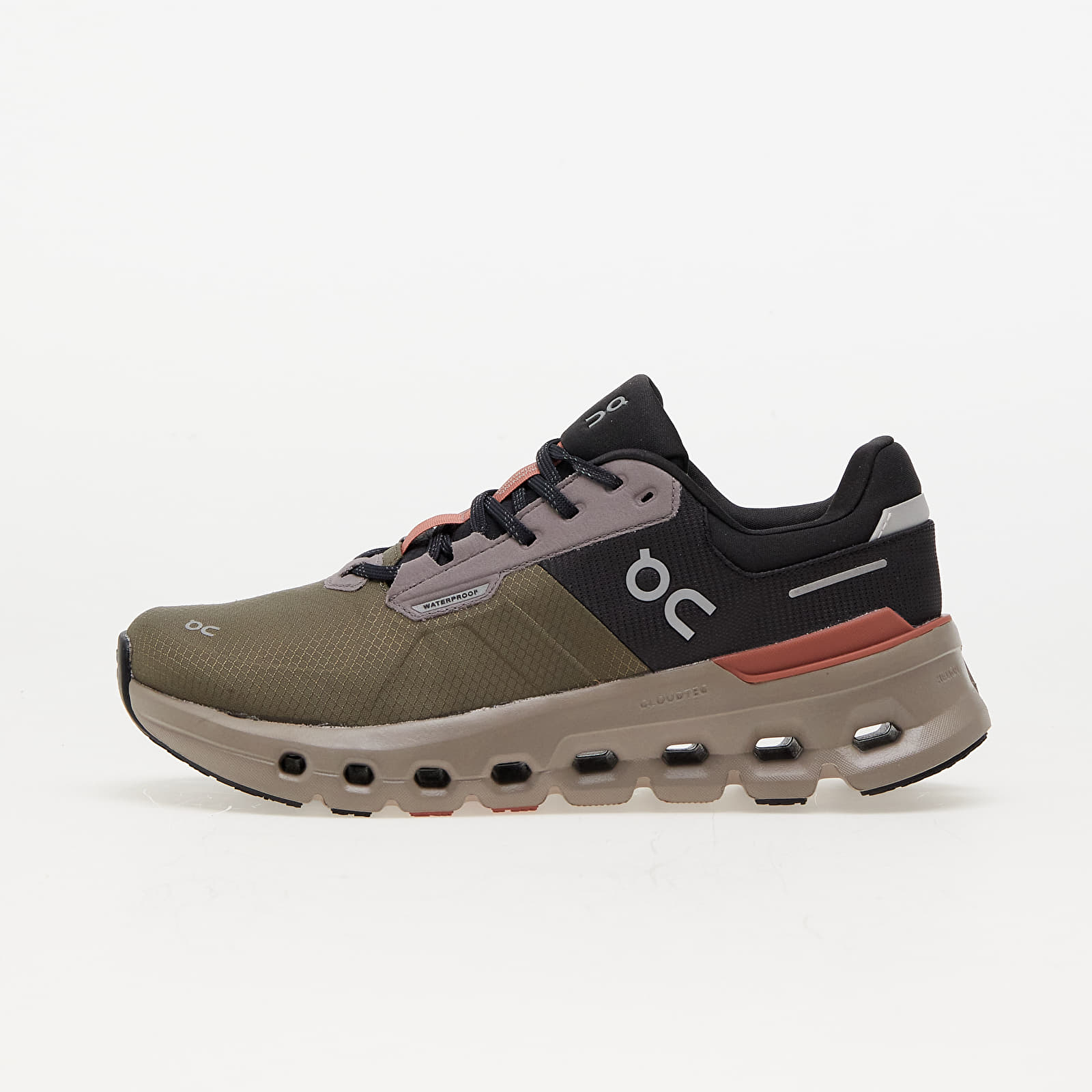 Women's sneakers and shoes On W Cloudrunner 2 Waterproof Olive/ Mahogany