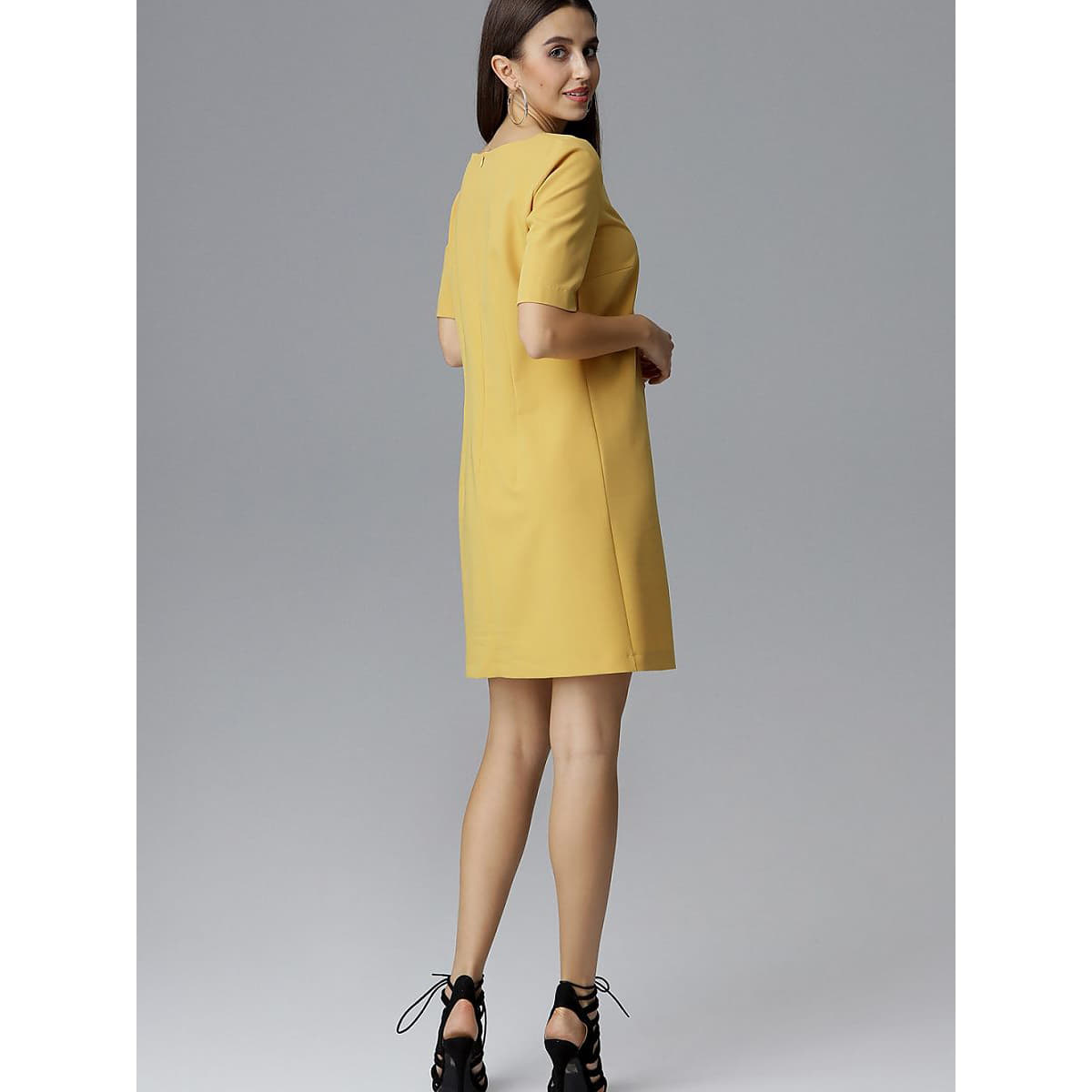 Dresses Figl model 126010 Yellow