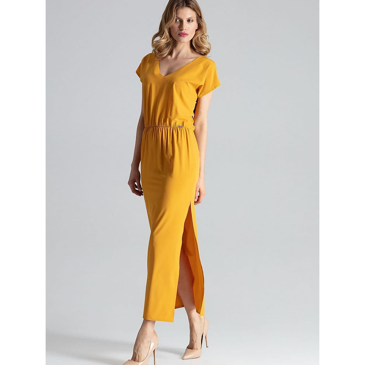 Vestido Figl model 132465 Yellow
