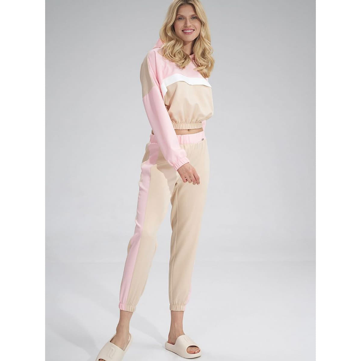 Pantaloni Figl model 154689 Beige