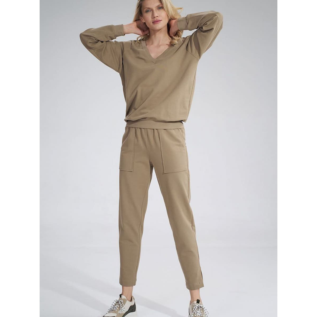 Hoodies and sweatshirts  Figl model 167881 Beige