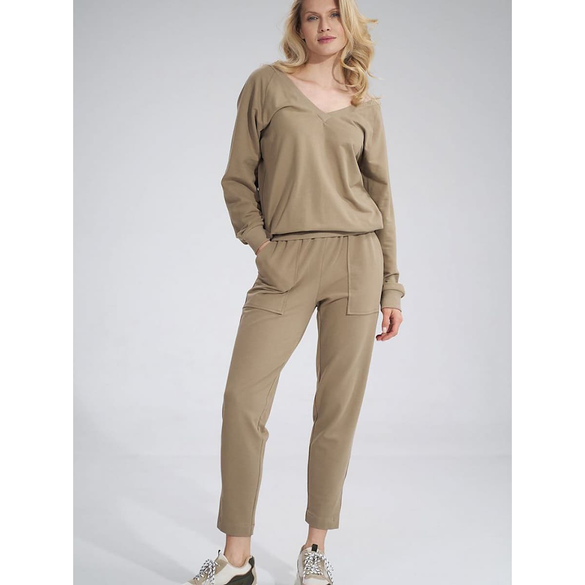 Hoodies and sweatshirts  Figl model 167881 Beige