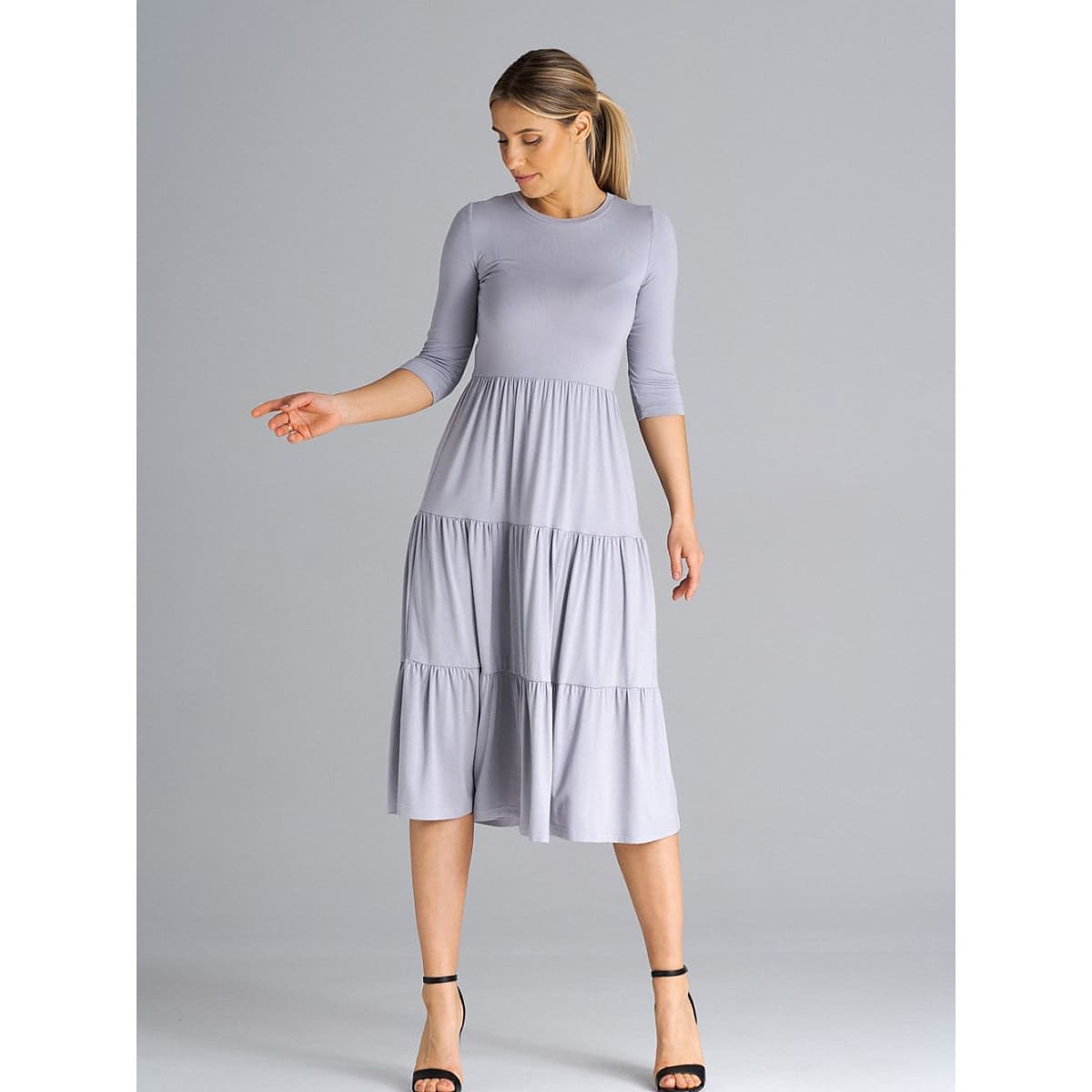 Rochie Figl model 180850 Grey