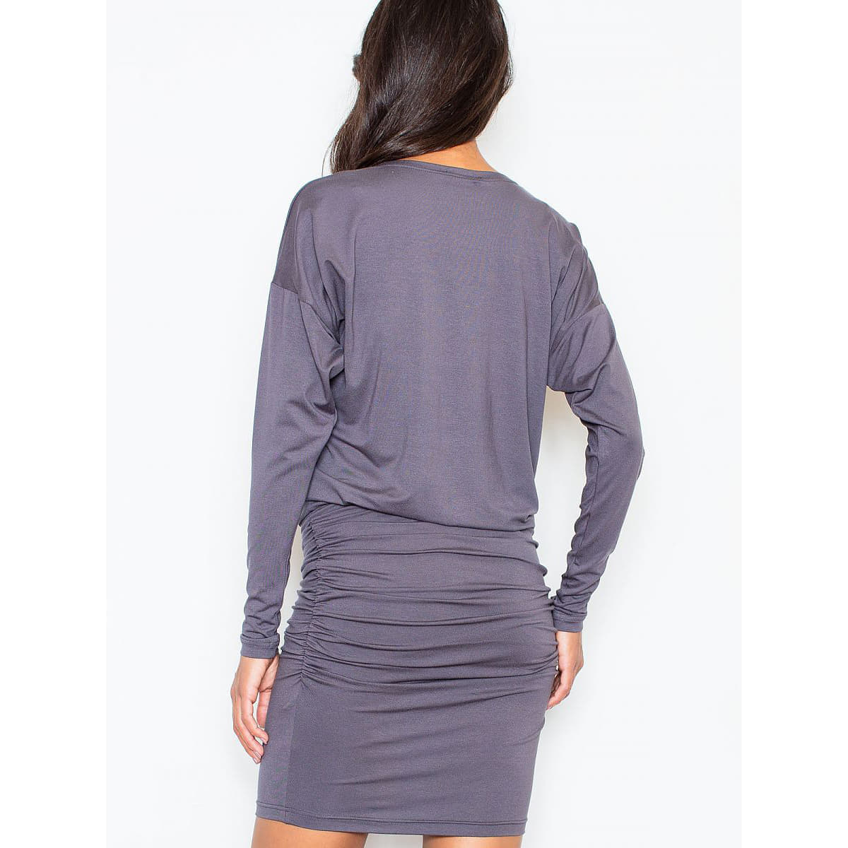 Rochie Figl model 43741 Grey - 1 | YEO