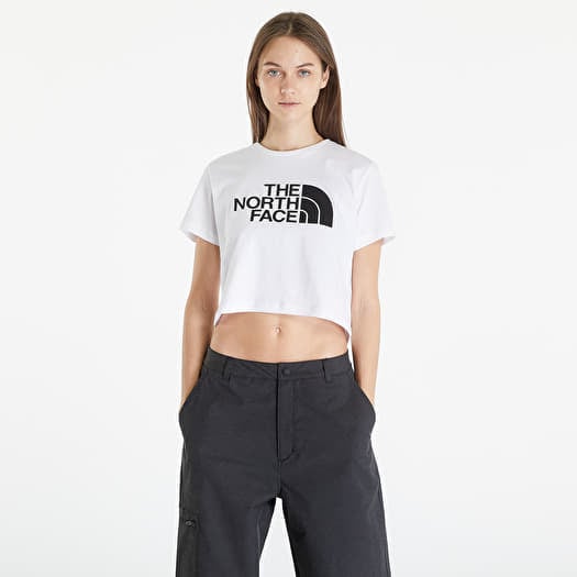Μπλουζάκι The North Face S/S Cropped Easy Tee TNF White