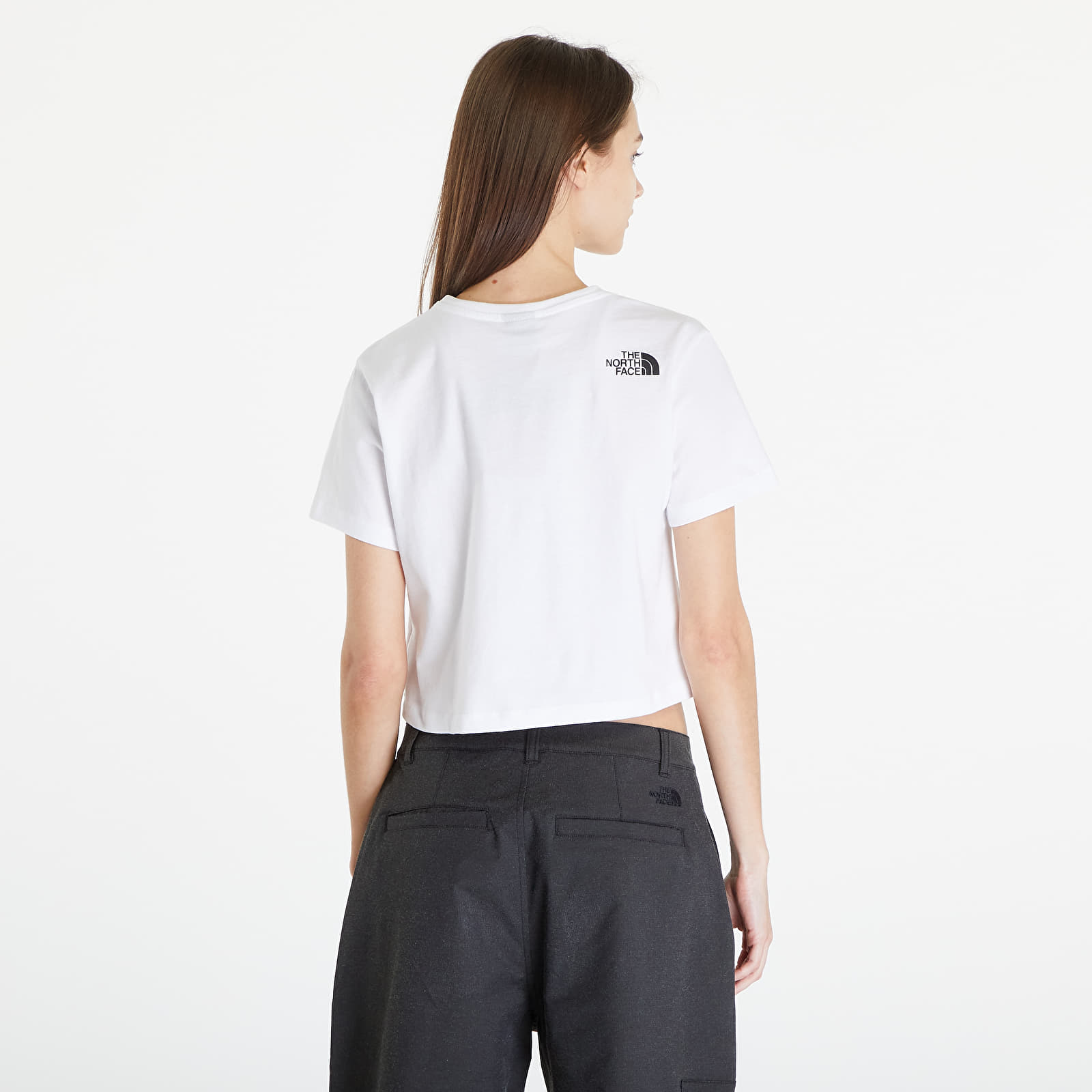 T-Shirts The North Face S/S Cropped Easy Tee TNF White