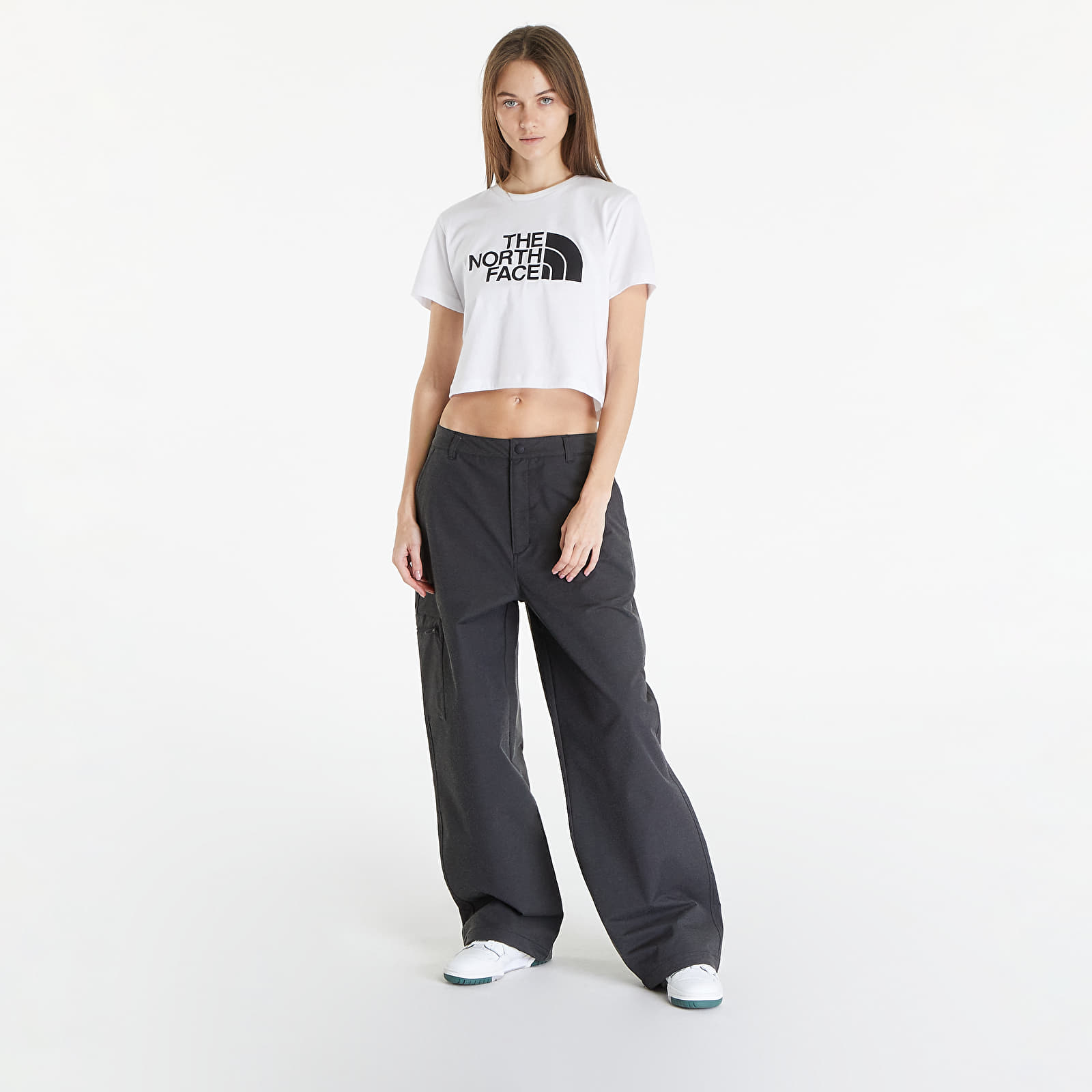 T-Shirts The North Face S/S Cropped Easy Tee TNF White