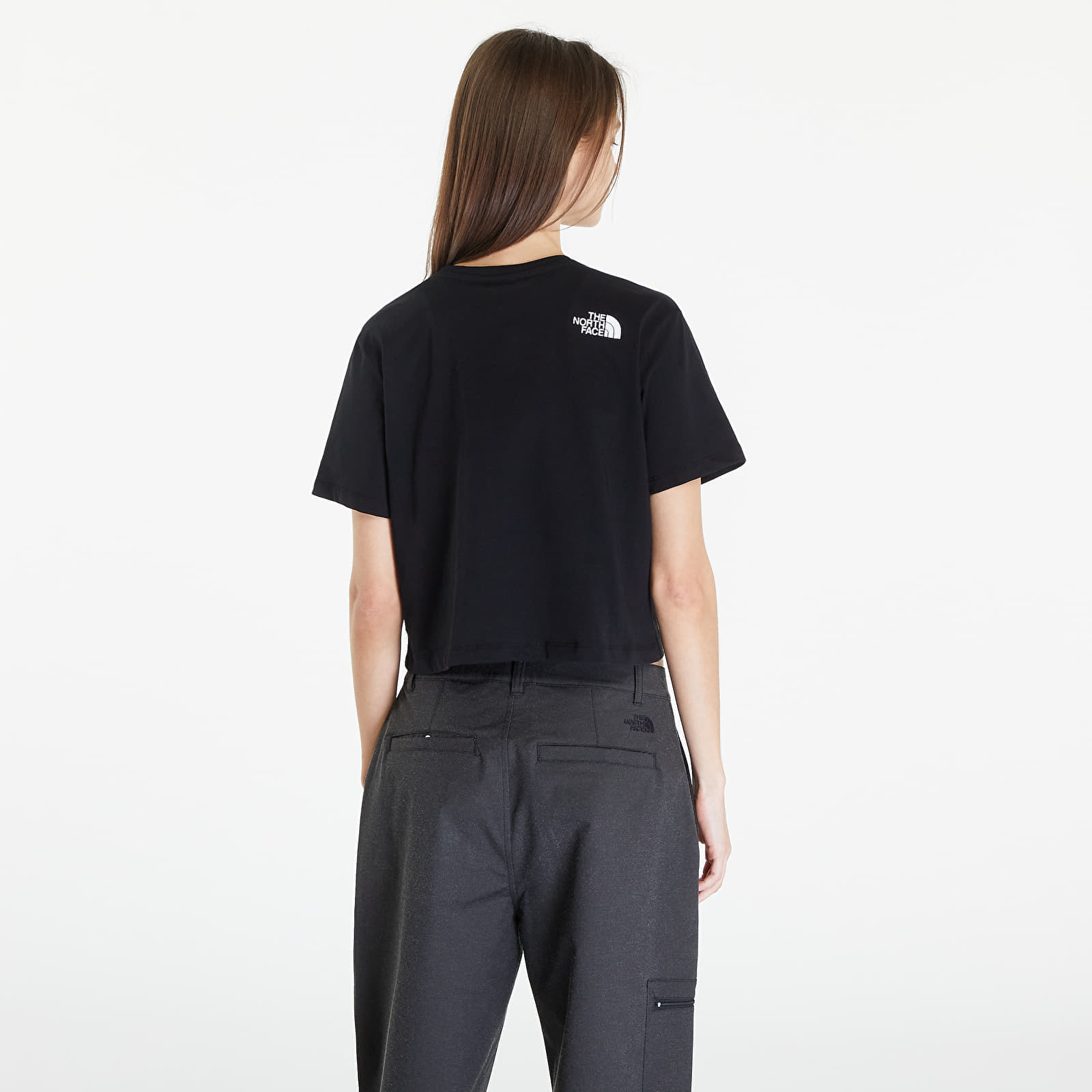 Tricou The North Face S/S Cropped Fine Tee TNF Black - 1 | YEO