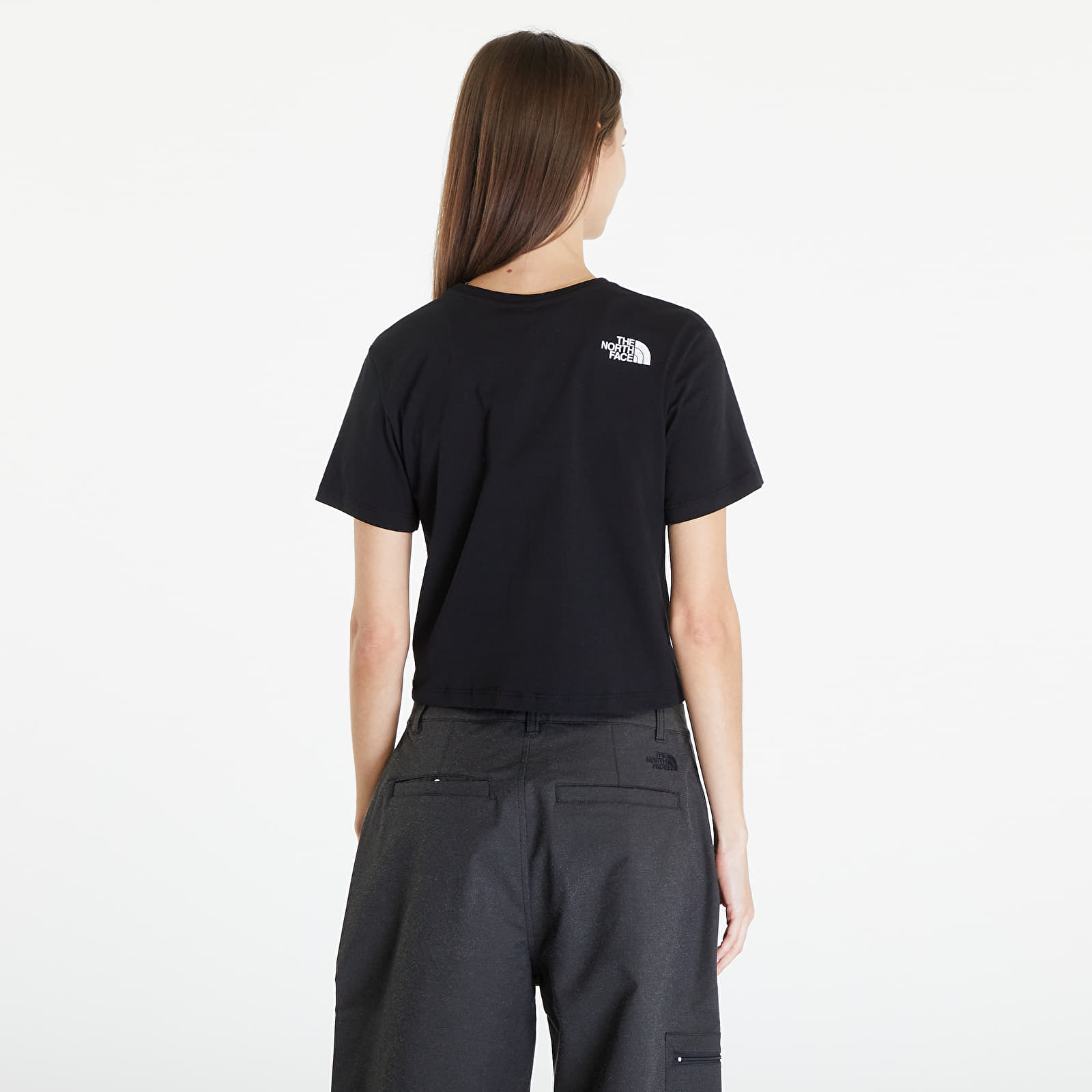 T-särgid The North Face S/S Cropped Easy Tee TNF Black