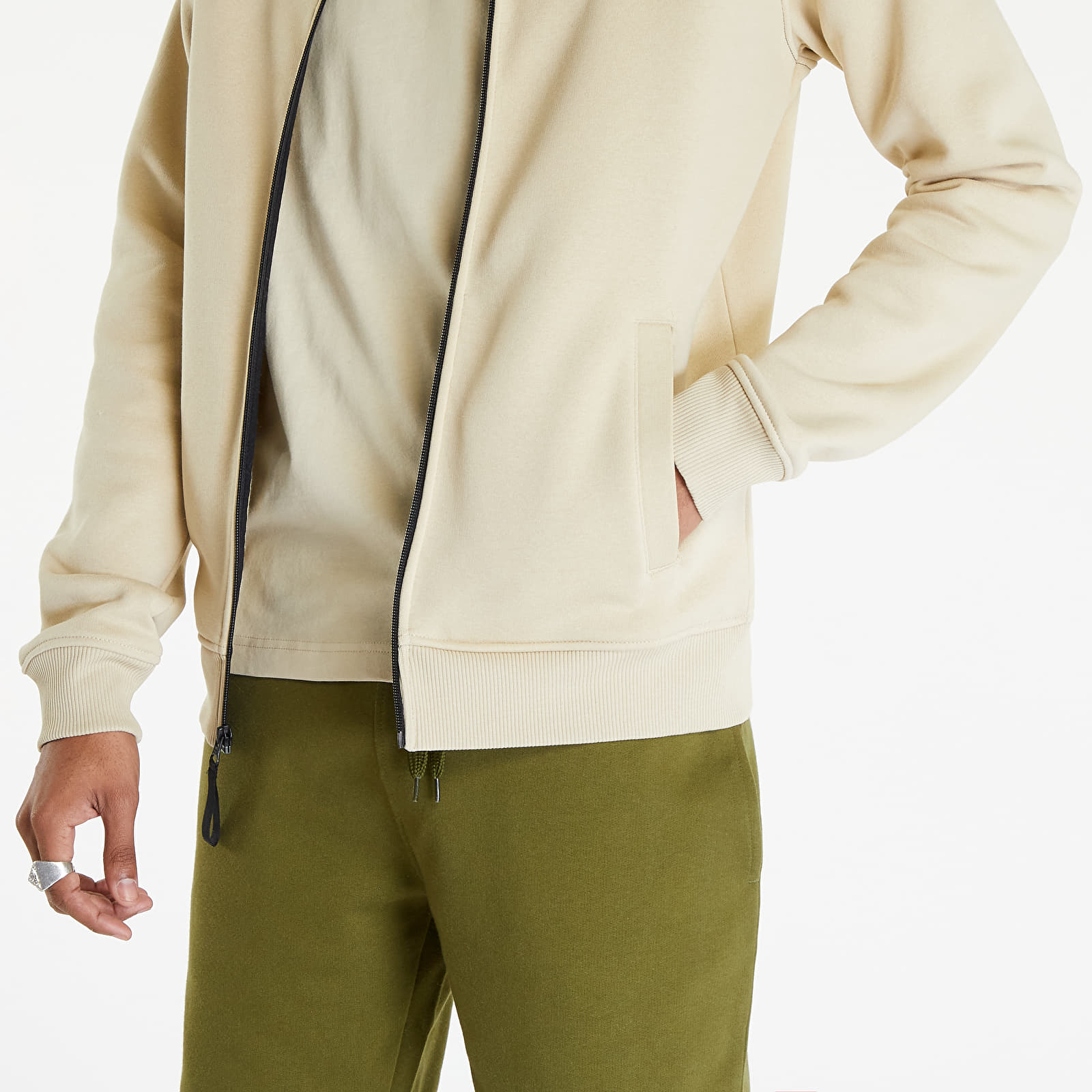 Sweatshirts The North Face Icons Full Zip Hoodie Gravel