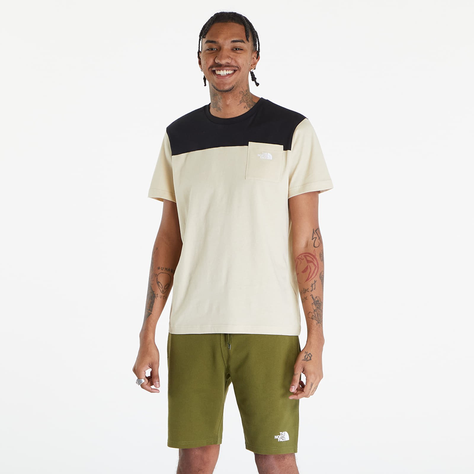 T-shirts The North Face Icons S/S Tee Gravel