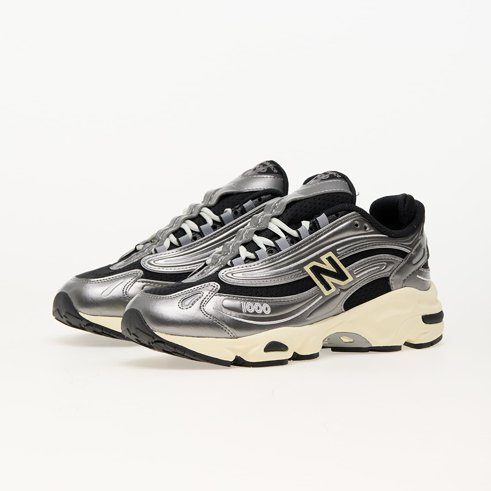 Men's sneakers and shoes New Balance 1000 Silver Metallic