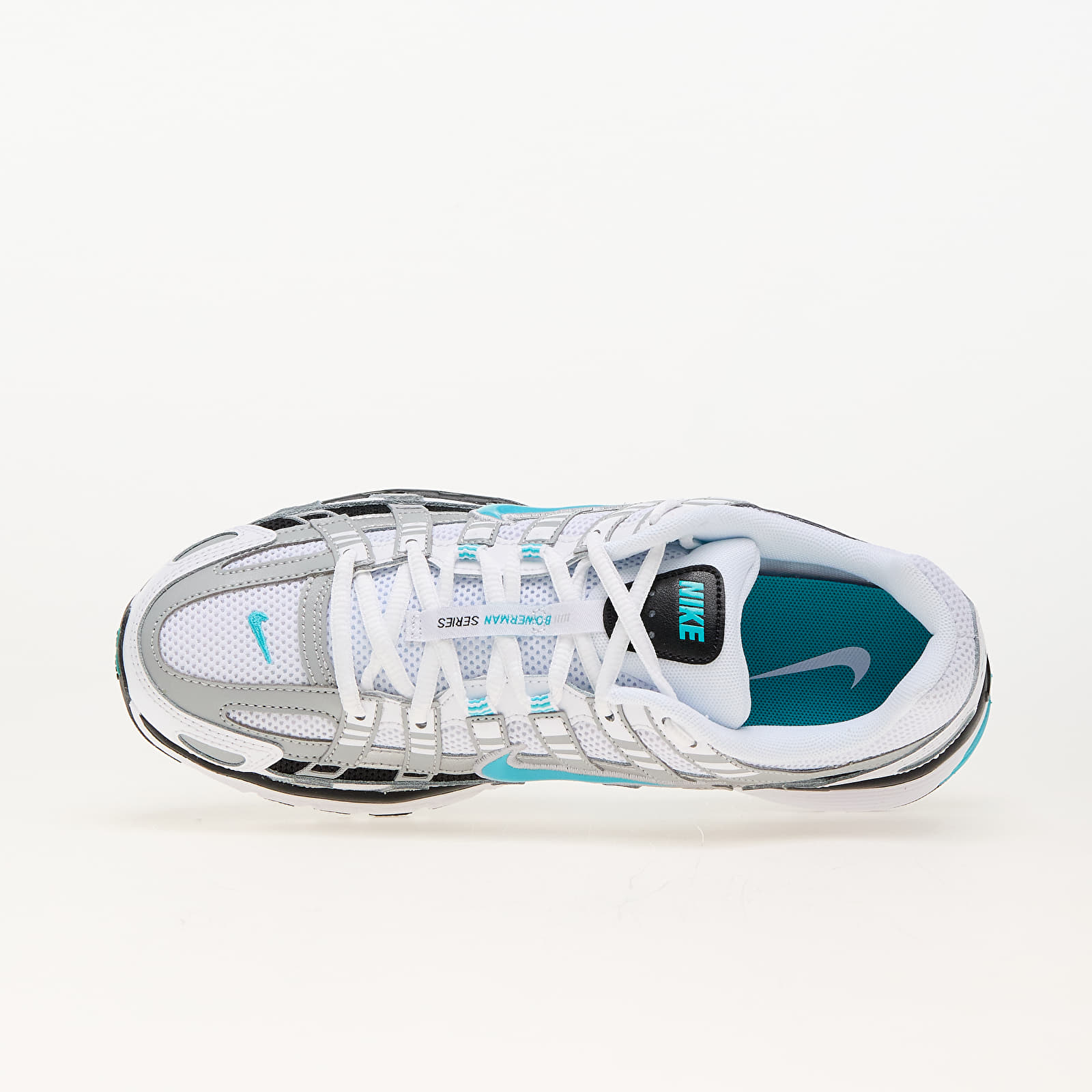 Men's sneakers and shoes Nike P-6000 White/ Dusty Cactus-Metallic Silver-Black