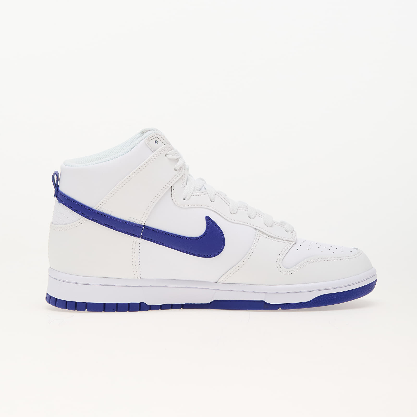 Men's sneakers and shoes Nike Dunk Hi Retro White/ Concord-Summit White