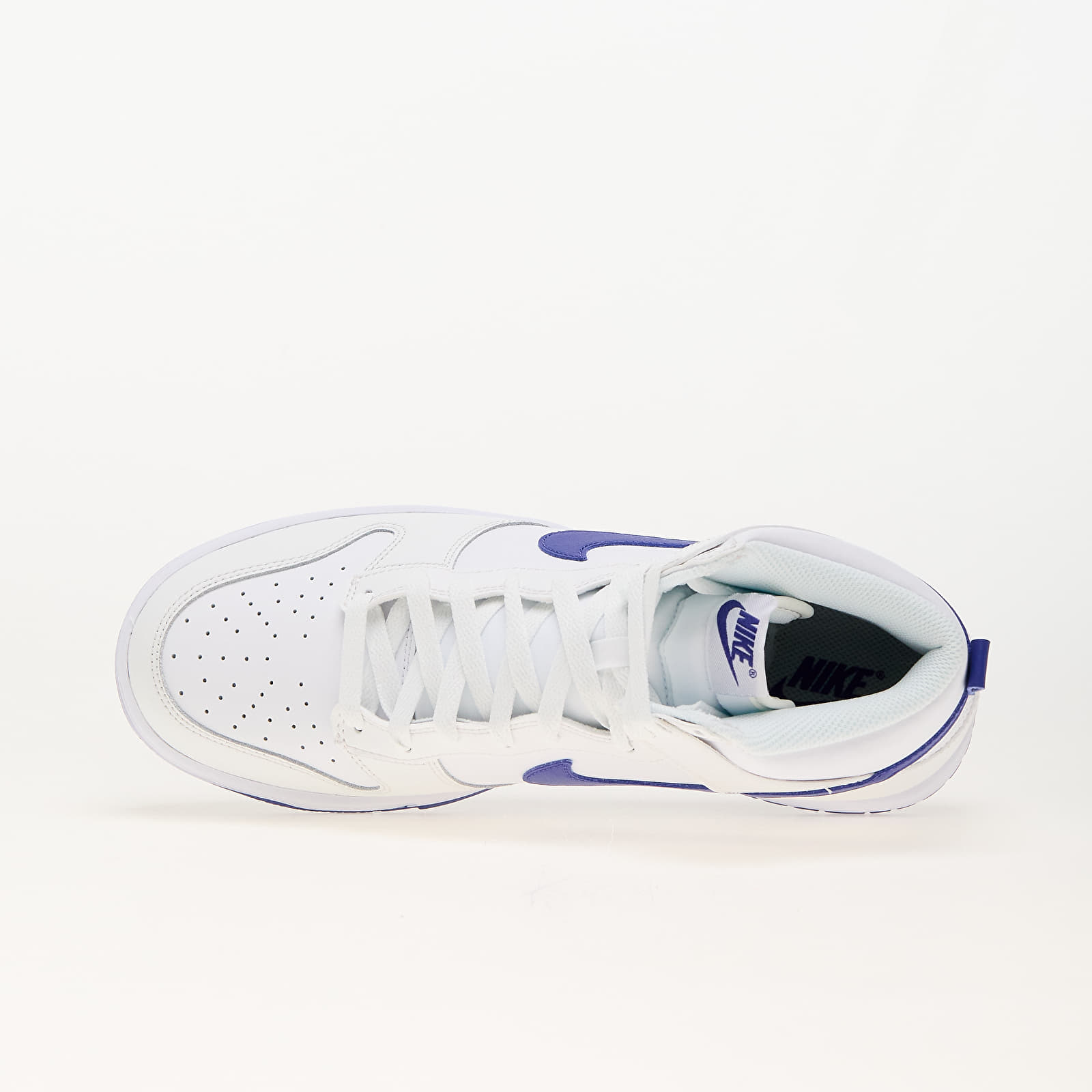 Men's sneakers and shoes Nike Dunk Hi Retro White/ Concord-Summit White