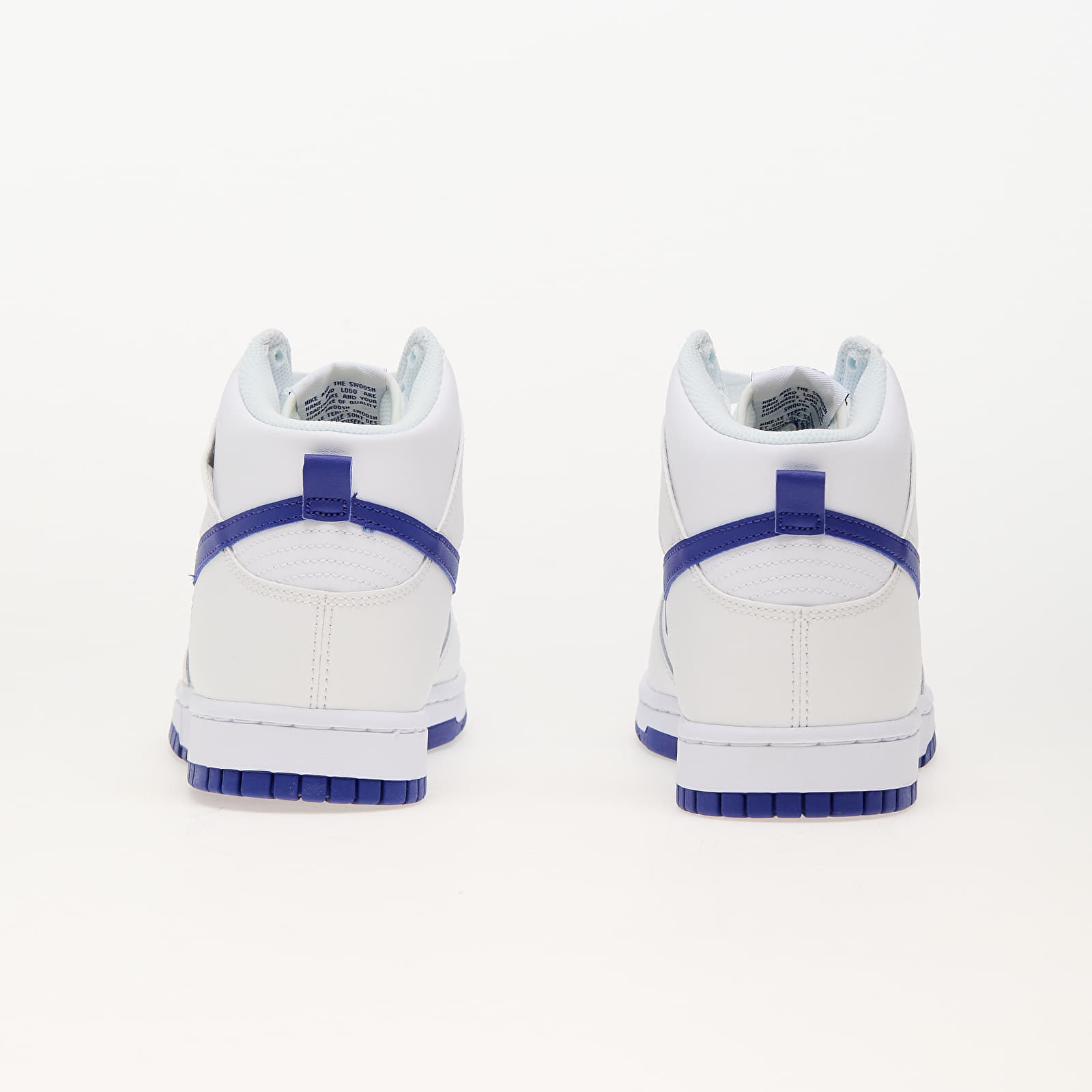 Men's sneakers and shoes Nike Dunk Hi Retro White/ Concord-Summit White