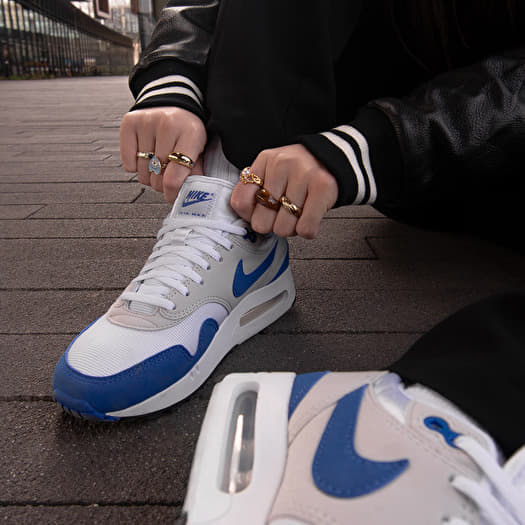 Women s sneakers and shoes Nike W Air Max 1 86 Premium White Royal Blue Lt Neutral Grey Black Queens