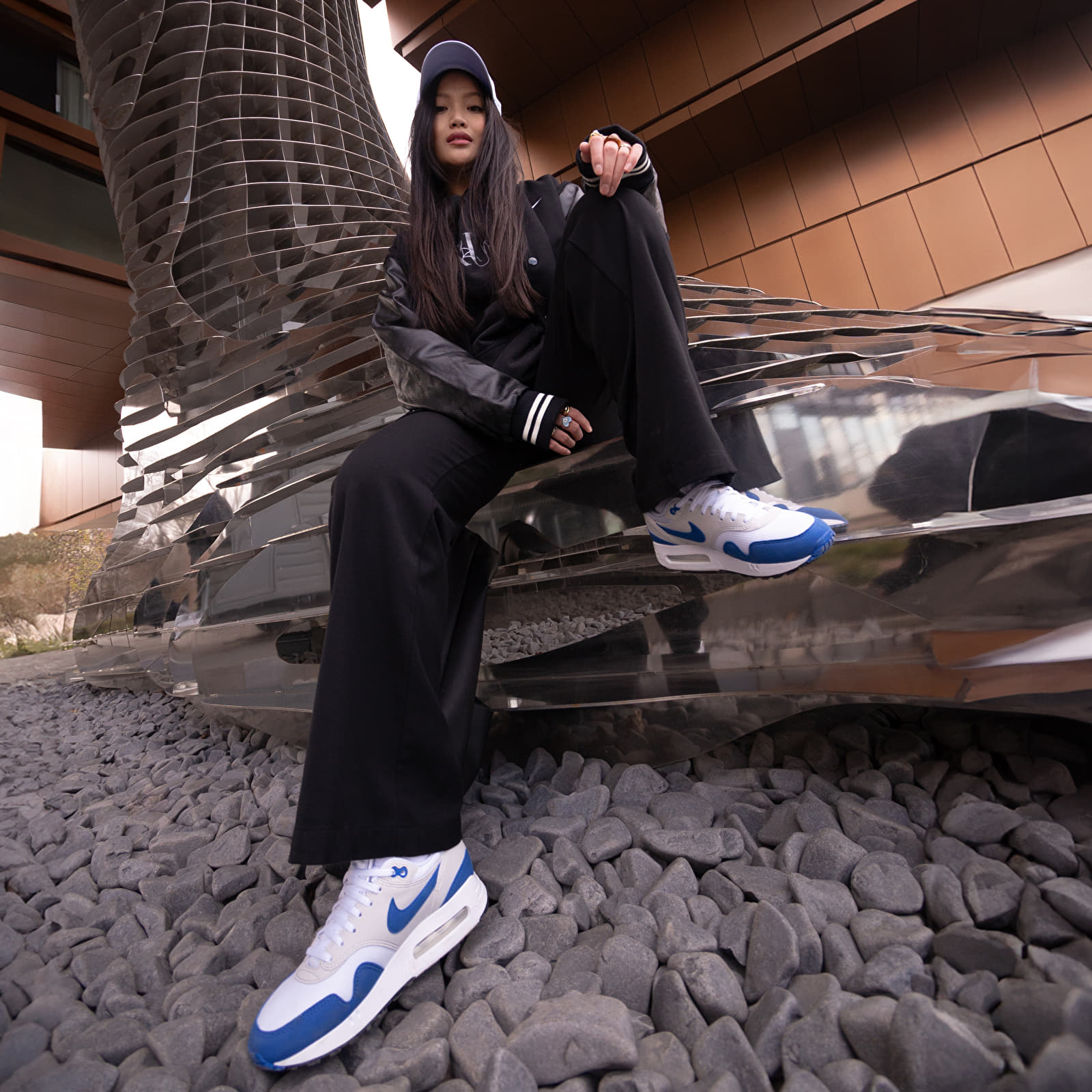 Women s sneakers and shoes Nike W Air Max 1 86 Premium White Royal Blue Lt Neutral Grey Black Queens