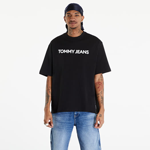 Μπλουζάκι Tommy Jeans Logo Oversized Fit T-Shirt Black