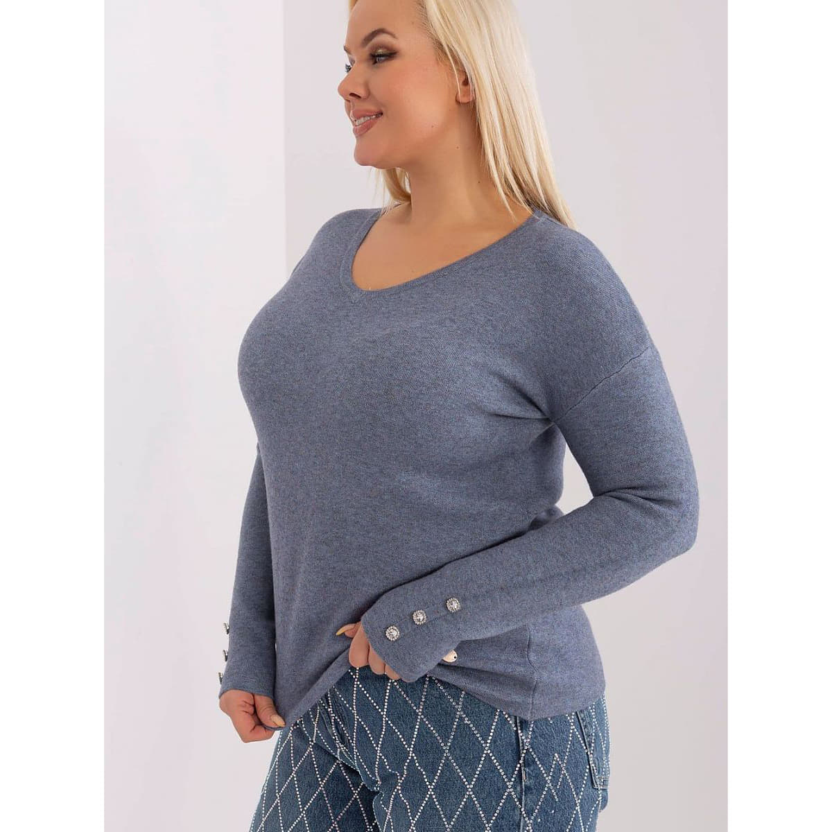 Sweaters Factory Price model 190091 Blue