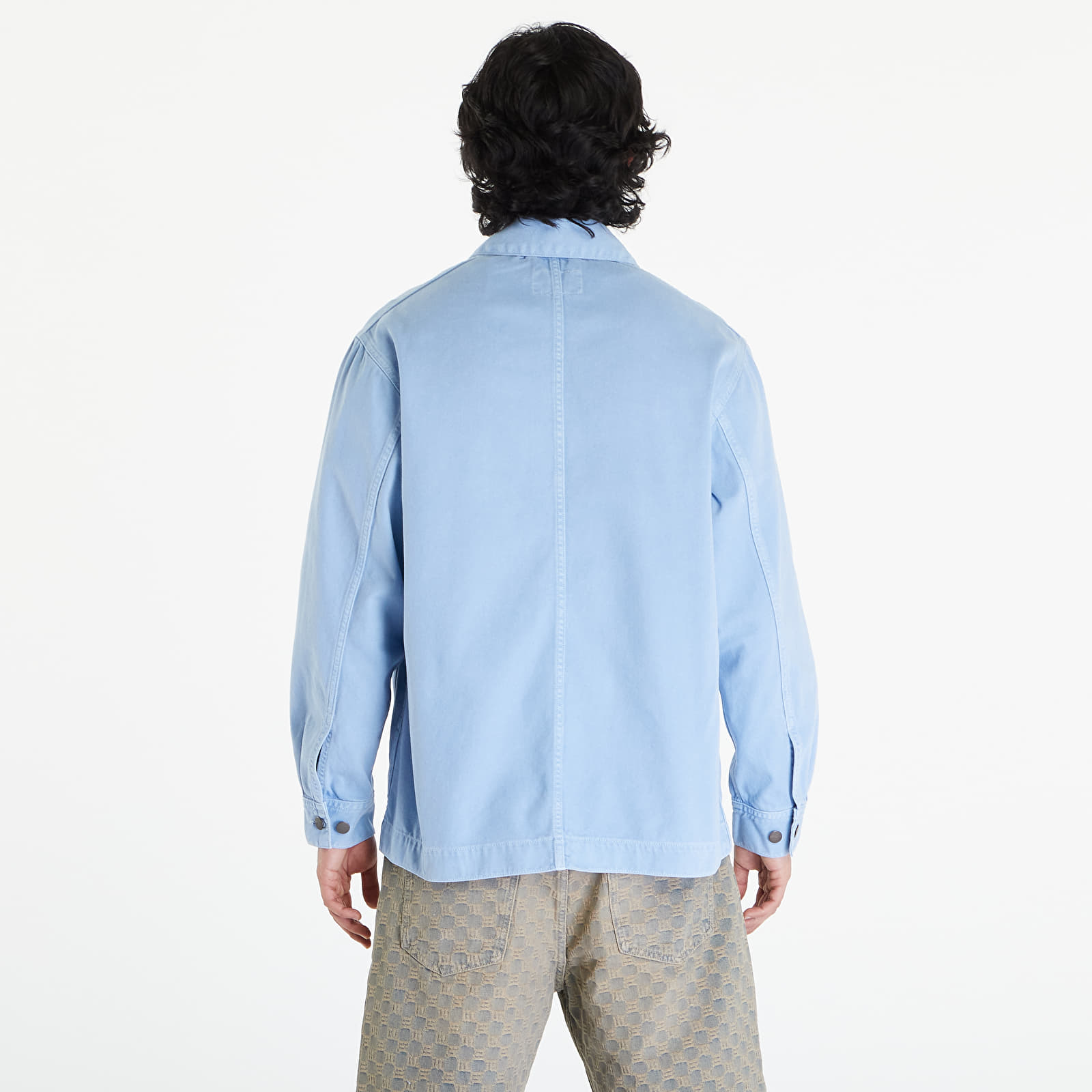 Bundy Carhartt WIP Garrison Coat UNISEX Frosted Blue Stone Dyed