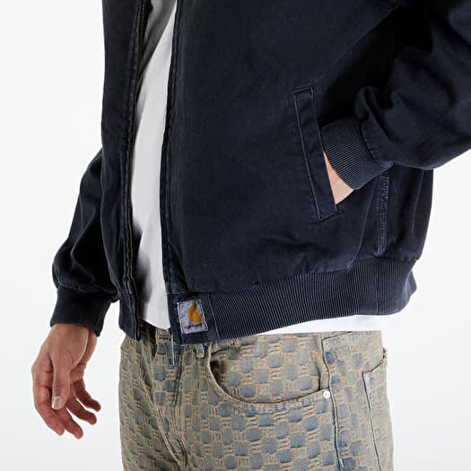 Carhartt WIP OG Santa Fe Bomber UNISEX Black Stone Dyed | Queens