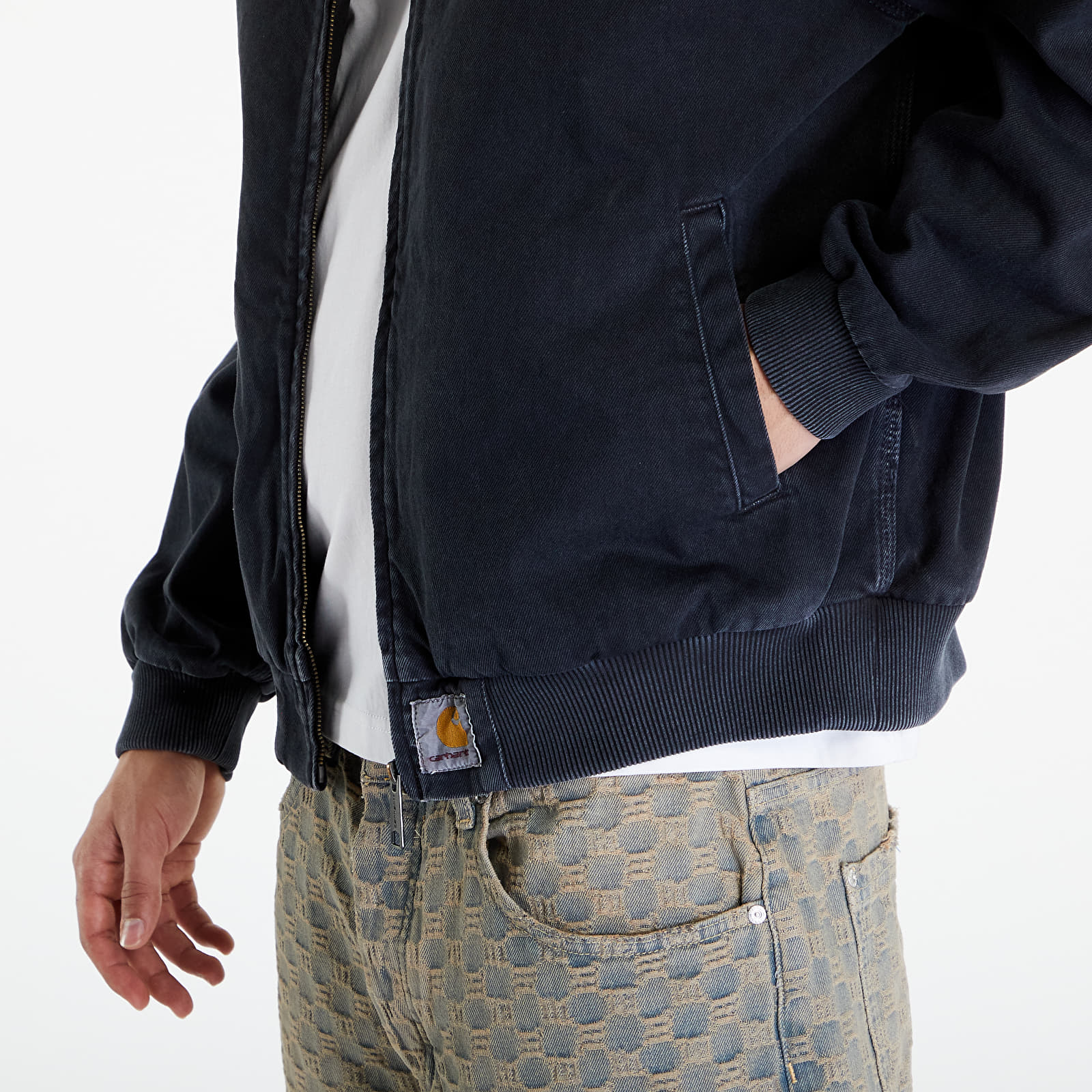 Takit Carhartt WIP OG Santa Fe Bomber UNISEX Black Stone Dyed
