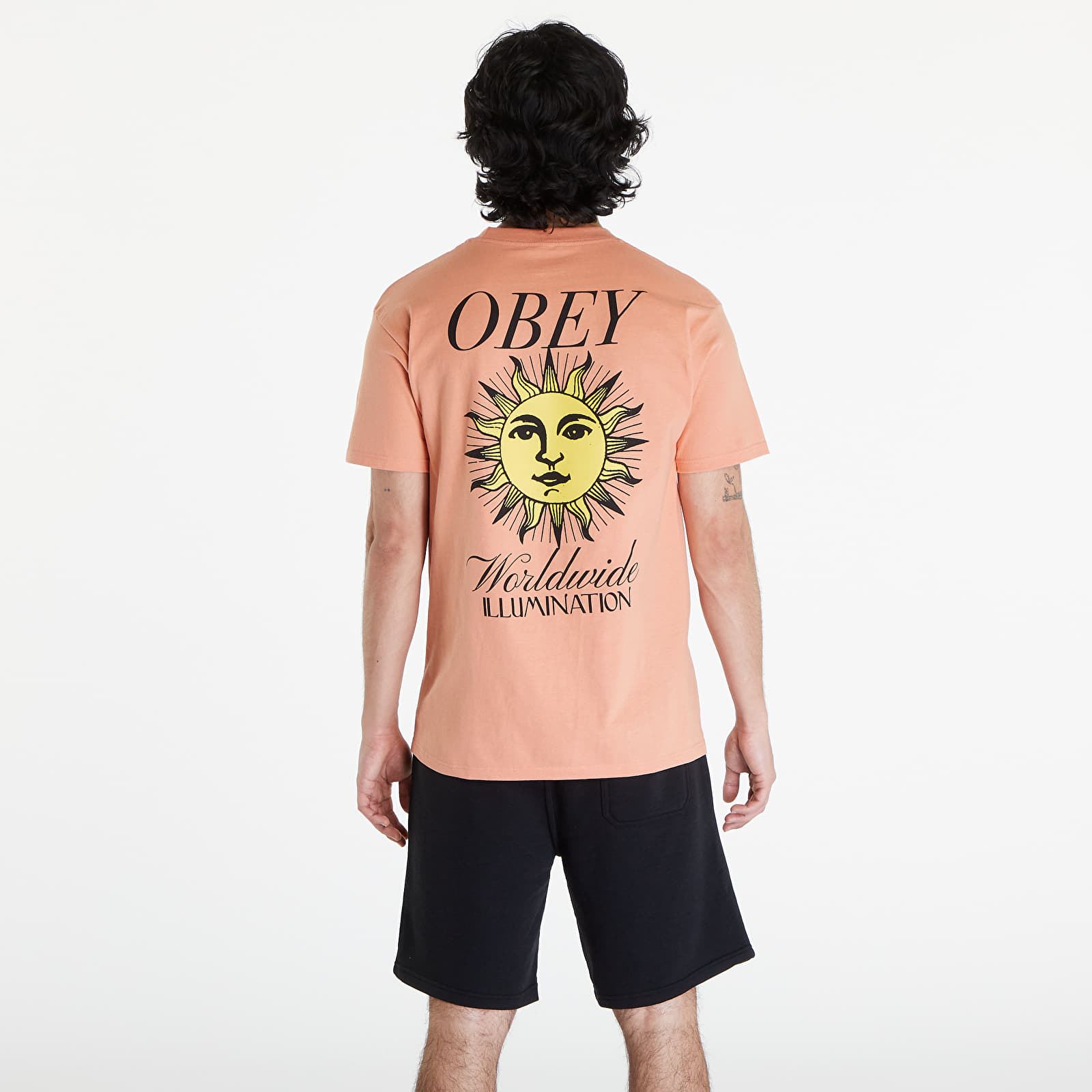 T-shirts OBEY Illumination T-Shirt Citrus