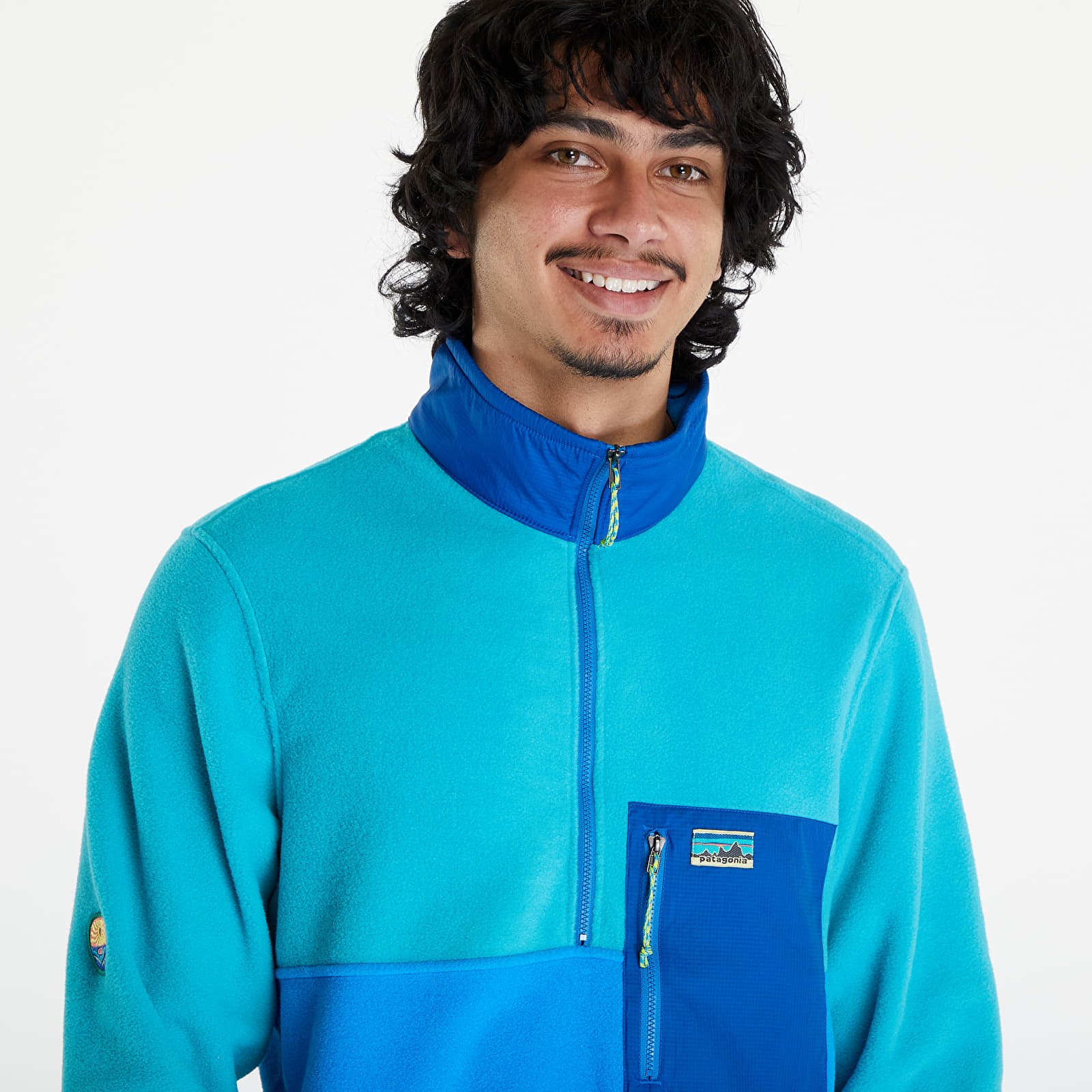 Sweatshirts Patagonia Microdini 1/2 Zip Pullover Vessel Blue