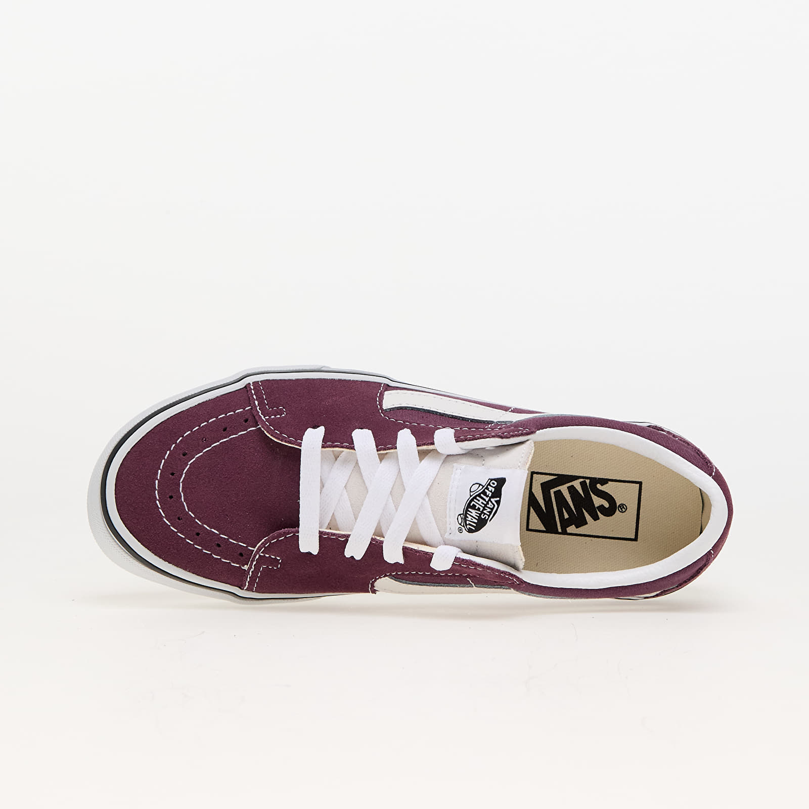 Maroon vans sk8 online