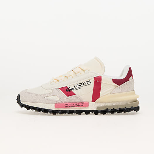 Lacoste off white shoes online