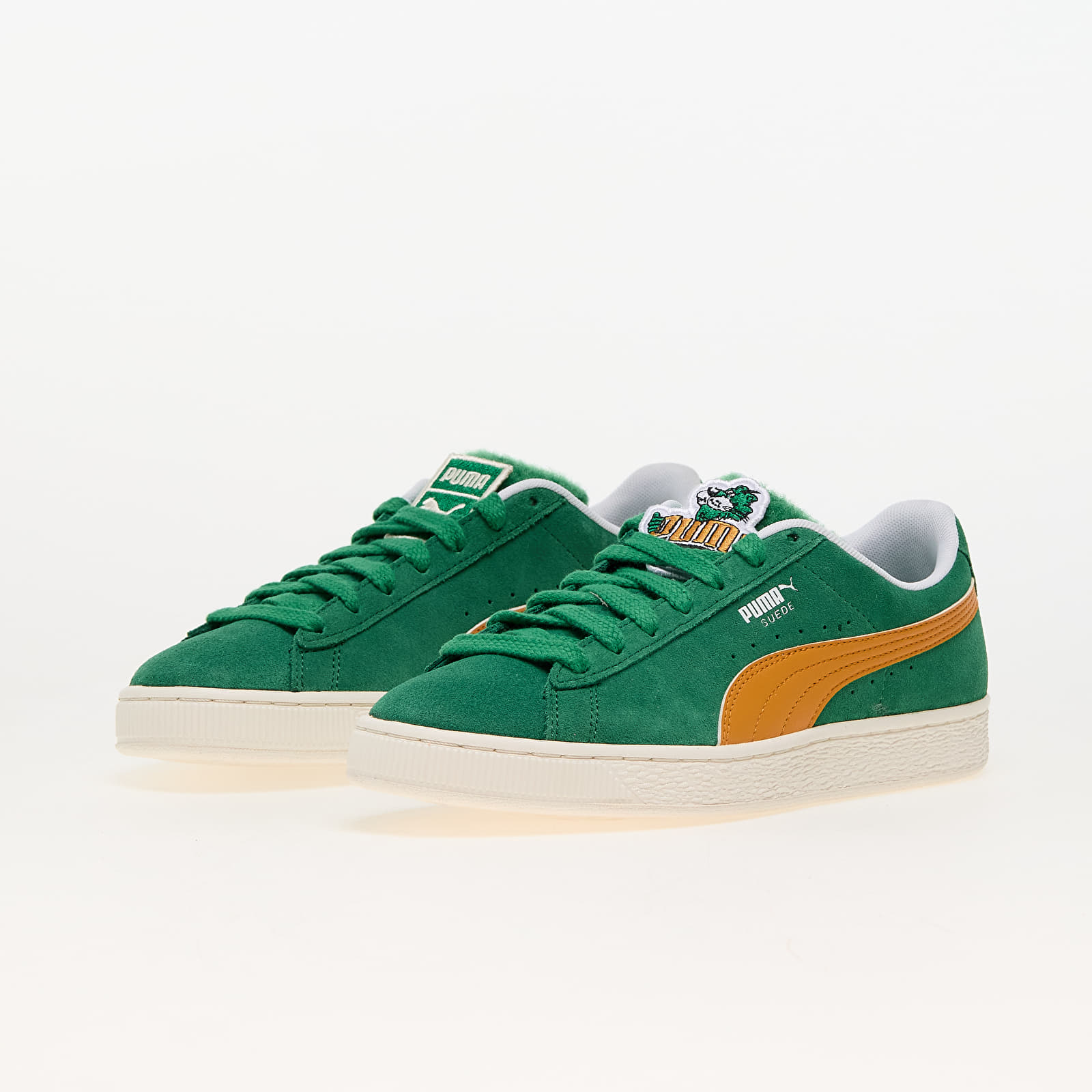 Męskie trampki i buty Puma Suede Patch Green